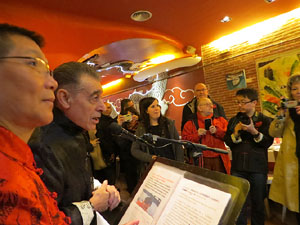 Celebraci&oacute; de l'any nou xin&egrave;s a Girona. La cerim&ograve;nia oficial