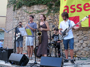 Assaig de la Diada 2016 al Jard&iacute; de la Inf&agrave;ncia