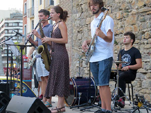 Assaig de la Diada 2016 al Jard&iacute; de la Inf&agrave;ncia