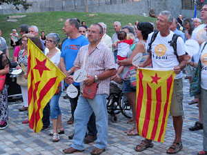 Assaig de la Diada 2016 al Jard&iacute; de la Inf&agrave;ncia