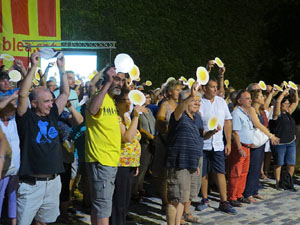 Assaig de la Diada 2016 al Jard&iacute; de la Inf&agrave;ncia
