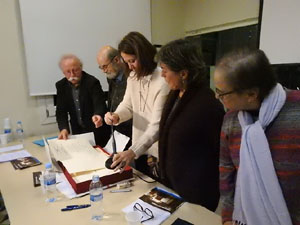 Donaci&oacute; del despatx de Carles Rahola i Llorens a la ciutat de Girona