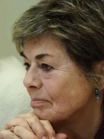 Maria Rosa Ros i Rahola, n&eacute;ta de Carles Rahola, durant l'acte