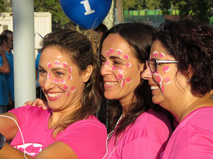 Cursa de la Dona 2016. Concentraci&oacute; i sortida del Parc de la Devesa