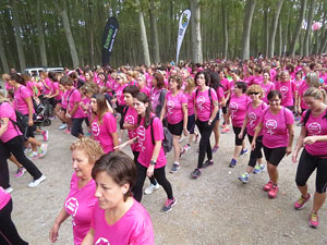Cursa de la Dona 2016. Concentraci&oacute; i sortida del Parc de la Devesa