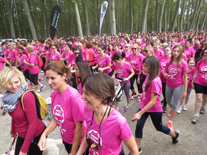 Cursa de la Dona 2016. Concentraci&oacute; i sortida del Parc de la Devesa
