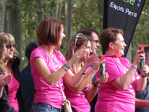 Cursa de la Dona 2016. Concentraci&oacute; i sortida del Parc de la Devesa