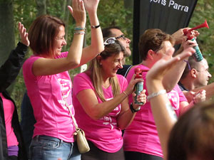 Cursa de la Dona 2016. Concentraci&oacute; i sortida del Parc de la Devesa