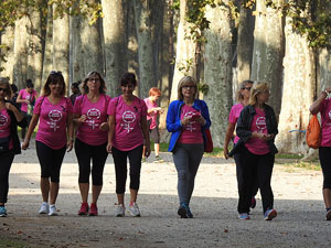Cursa de la Dona 2016. Concentraci&oacute; i sortida del Parc de la Devesa