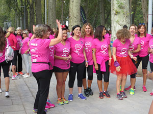 Cursa de la Dona 2016. Concentraci&oacute; i sortida del Parc de la Devesa