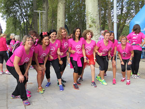 Cursa de la Dona 2016. Concentraci&oacute; i sortida del Parc de la Devesa