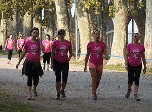 Cursa de la Dona 2016. Concentraci&oacute; i sortida del Parc de la Devesa