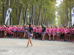 Cursa de la Dona 2016. Concentraci&oacute; i sortida del Parc de la Devesa