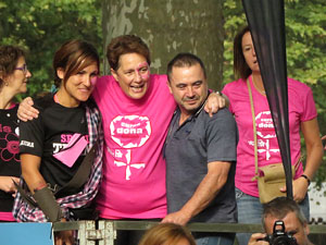Cursa de la Dona 2016. Concentraci&oacute; i sortida del Parc de la Devesa