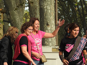 Cursa de la Dona 2016. Concentraci&oacute; i sortida del Parc de la Devesa