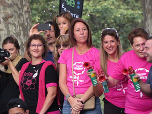 Cursa de la Dona 2016. Concentraci&oacute; i sortida del Parc de la Devesa