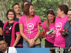 Cursa de la Dona 2016. Concentraci&oacute; i sortida del Parc de la Devesa