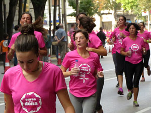 Cursa de la Dona 2016. Cursa pels carrers de Girona
