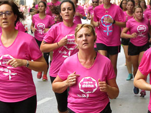 Cursa de la Dona 2016. Cursa pels carrers de Girona