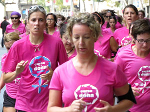 Cursa de la Dona 2016. Cursa pels carrers de Girona