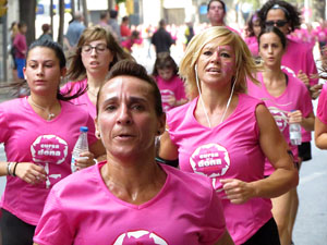 Cursa de la Dona 2016. Cursa pels carrers de Girona