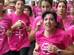 Cursa de la Dona 2016. Cursa pels carrers de Girona