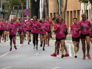 Cursa de la Dona 2016. Cursa pels carrers de Girona