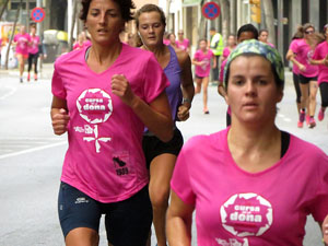 Cursa de la Dona 2016. Cursa pels carrers de Girona
