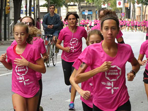 Cursa de la Dona 2016. Cursa pels carrers de Girona
