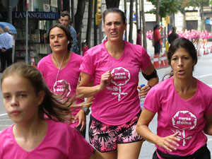 Cursa de la Dona 2016. Cursa pels carrers de Girona
