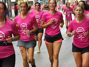 Cursa de la Dona 2016. Cursa pels carrers de Girona