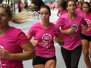 Cursa de la Dona 2016. Cursa pels carrers de Girona