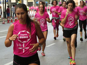 Cursa de la Dona 2016. Cursa pels carrers de Girona
