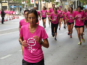 Cursa de la Dona 2016. Cursa pels carrers de Girona