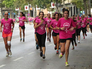 Cursa de la Dona 2016. Cursa pels carrers de Girona