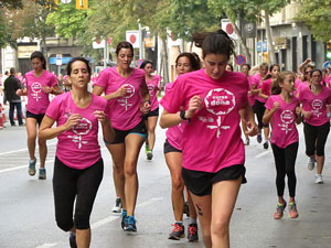 Cursa de la Dona 2016. Cursa pels carrers de Girona