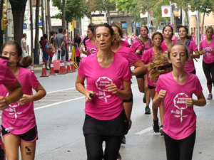 Cursa de la Dona 2016. Cursa pels carrers de Girona
