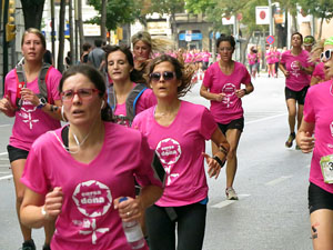 Cursa de la Dona 2016. Cursa pels carrers de Girona