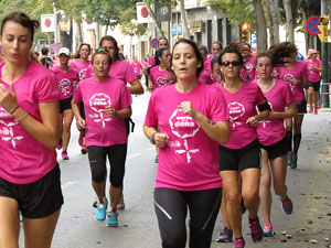 Cursa de la Dona 2016. Cursa pels carrers de Girona