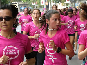 Cursa de la Dona 2016. Cursa pels carrers de Girona