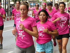 Cursa de la Dona 2016. Cursa pels carrers de Girona