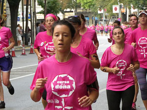 Cursa de la Dona 2016. Cursa pels carrers de Girona