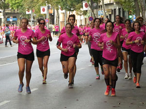 Cursa de la Dona 2016. Cursa pels carrers de Girona