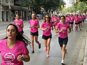 Cursa de la Dona 2016. Cursa pels carrers de Girona