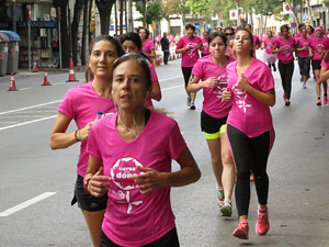 Cursa de la Dona 2016. Cursa pels carrers de Girona