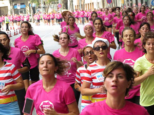 Cursa de la Dona 2016. Cursa pels carrers de Girona