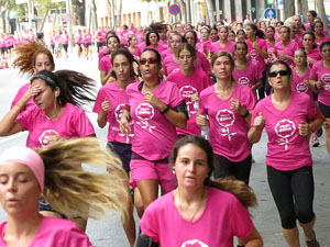Cursa de la Dona 2016. Cursa pels carrers de Girona