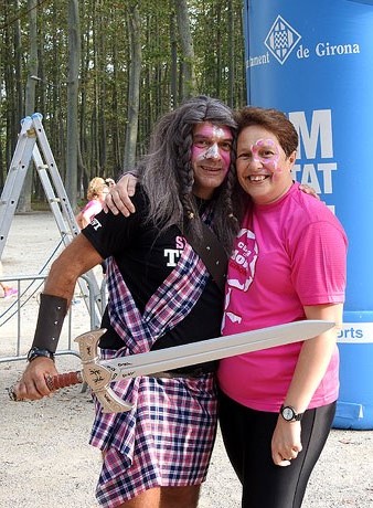 La regidora Isabel Murad&agrave;s, abans de donar la sortida