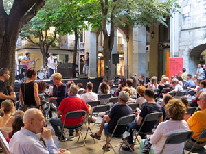 Dia de la M&uacute;sica 2016. Escenari de la Rambla de la Llibertat