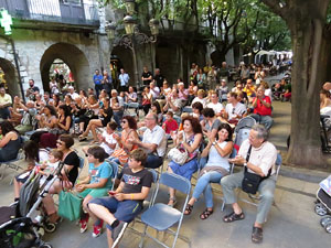 Dia de la M&uacute;sica 2016. Escenari de la Rambla de la Llibertat